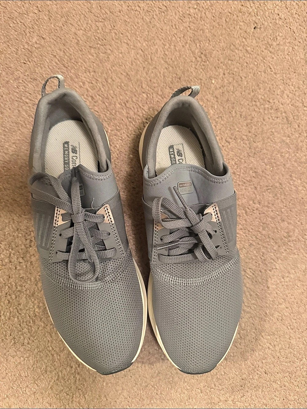 New Balance DynaSoft Nergize v3 Women's Sneakers Gray & Cream US 7.5